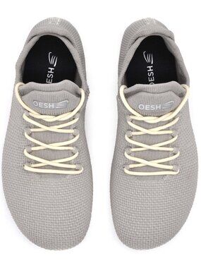 OESH - Warrior Zero-Drop Shoes | Size 6.5 | Zinc Gray with White Laces